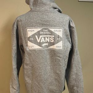 VANs - Classic Grey Hoodie - Unisex Size Medium